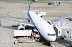 Loading cargo onto a passenger plane
