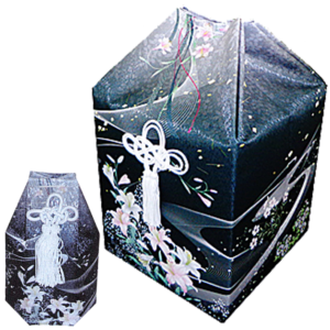 Urn and box for storing bones
