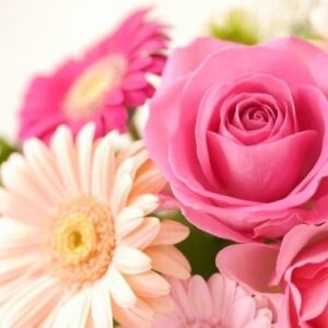 Farewell flowers for the dead