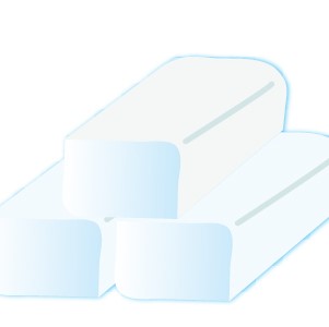 Dry ice to keep the body cool