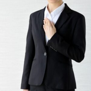 Female funeral receptionist.